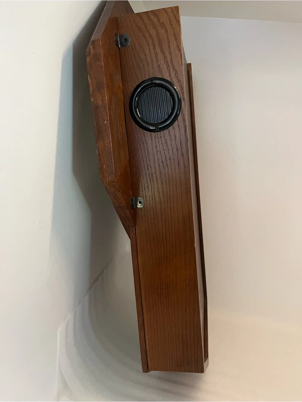 Seiko Quartz Westminster-Whittington Chime Pendulum Octagon Wood Clock WORKS*